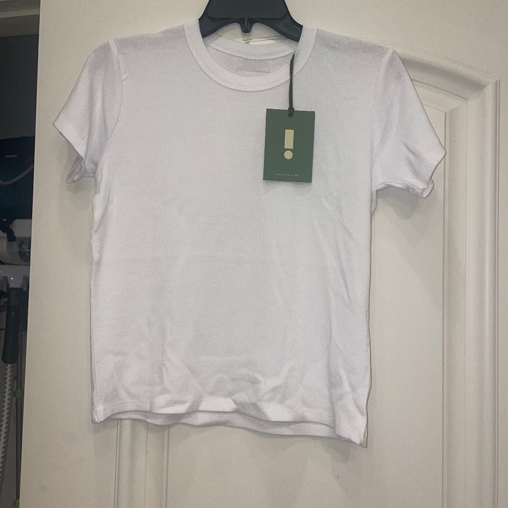 Daily Drills Ribbed Baby Tee NWT